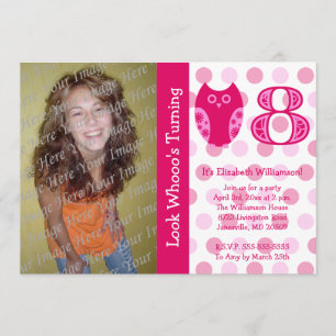 Invitaciones a la foto de la fiesta de cumpleaños 