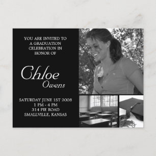 Invitaciones a la Graduación Barata