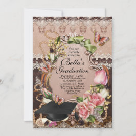 Invitaciones a la graduación de Chicas