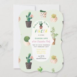 Invitaciones a la graduación de Fiesta Cacti del d