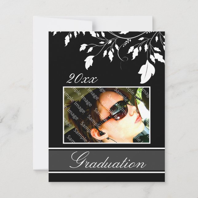 Invitaciones a la graduación de Fiesta de la Casa  (Anverso)