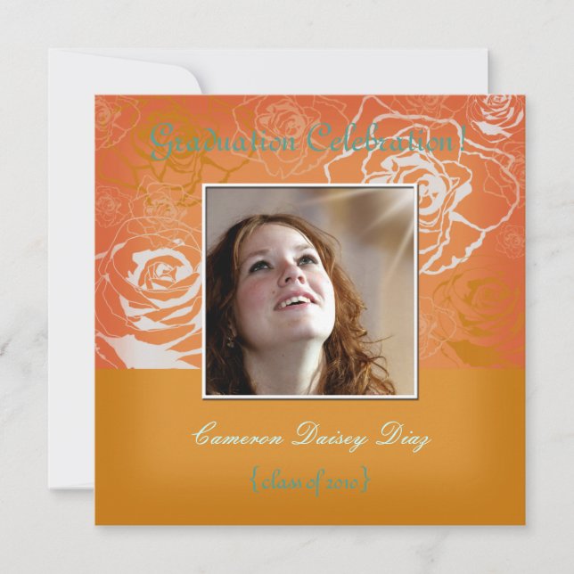 Invitaciones a la graduación de Personalizados (Anverso)