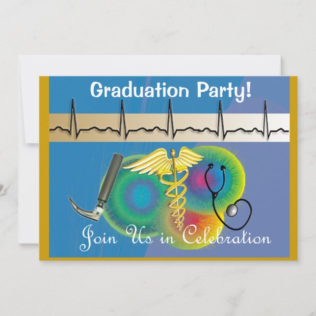 Invitaciones a la graduación del tratamiento respi (Anverso)