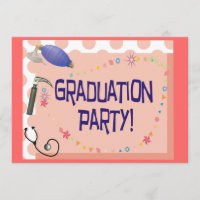 Invitaciones a la graduación del tratamiento respi