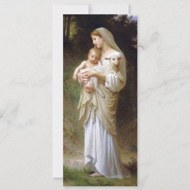Invitaciones a la inocencia de Bouguereau (Anverso)