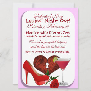 Invitaciones a la Noche de las Damas El día de San