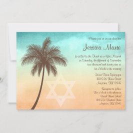 Invitaciones a la Palm Tree Bat Mitzvah