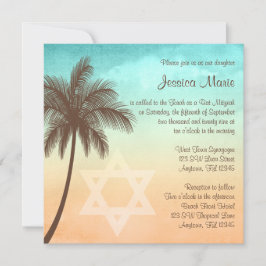 Invitaciones a la Palm Tree Bat Mitzvah