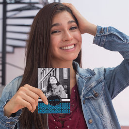 Invitaciones a la Parte de Graduación [Verde azula