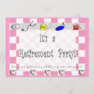 Invitaciones a la Parte de Jubilación NURSE