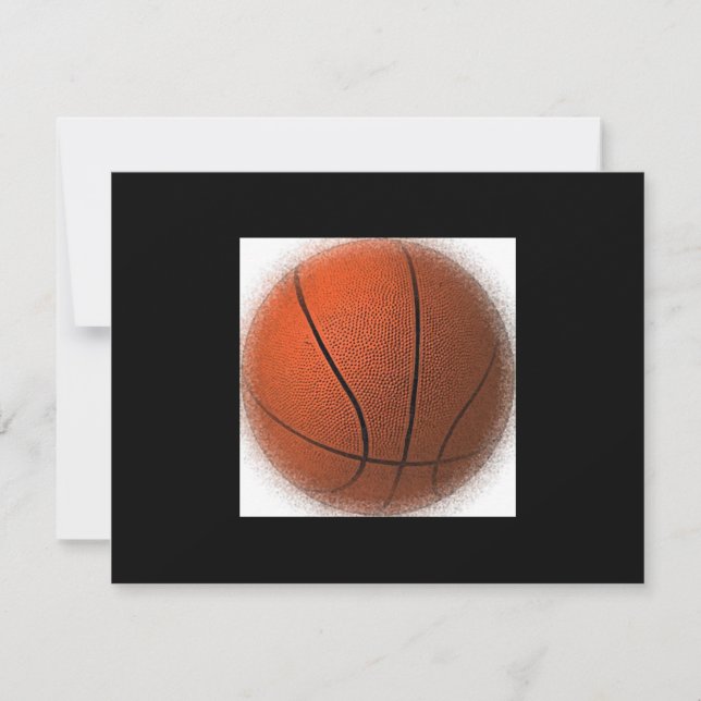 Invitaciones a la pelota de baloncesto (Anverso)
