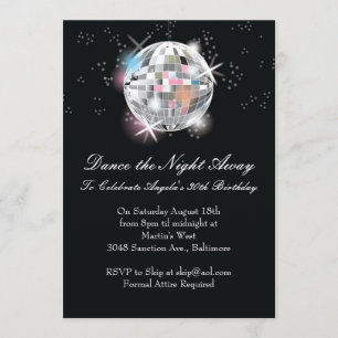 Invitaciones a la Pelota Disco