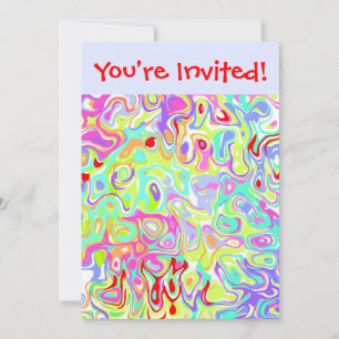Invitaciones a la plantilla de Personalizado de Co