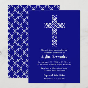 Invitaciones a la primera comunión de la Marina Az