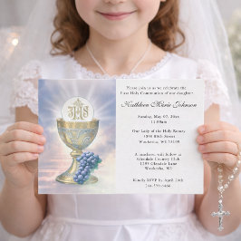 Invitaciones a la Primera Comunión del Jesús Catól