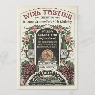 Invitaciones a la prueba de vinos v.2