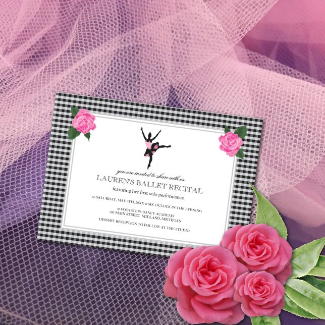 Invitaciones a la recepción de ballet (Subido por el creador)