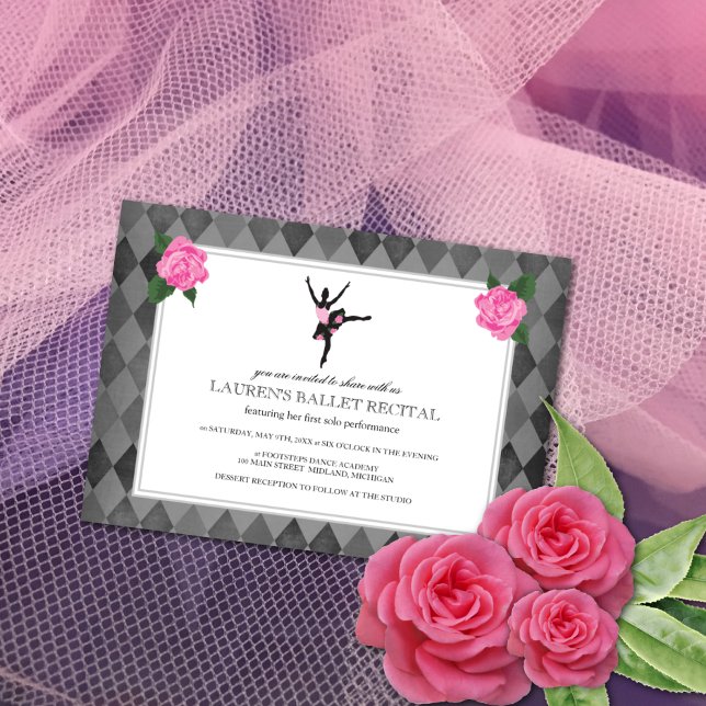 Invitaciones a la recepción de ballet (Subido por el creador)