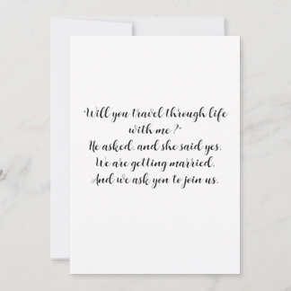 Invitaciones a la recepción de bodas