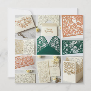 Invitaciones a la recepción de bodas