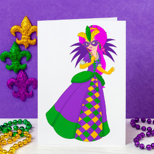 Invitaciones a la Reina de Mardi Gras