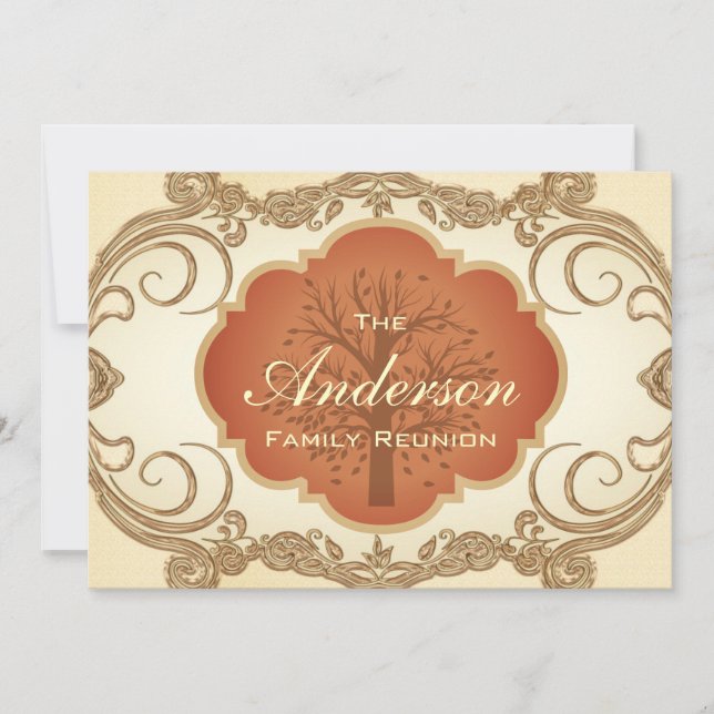 Invitaciones a la Reunión de Familia Floral de Árb (Anverso)