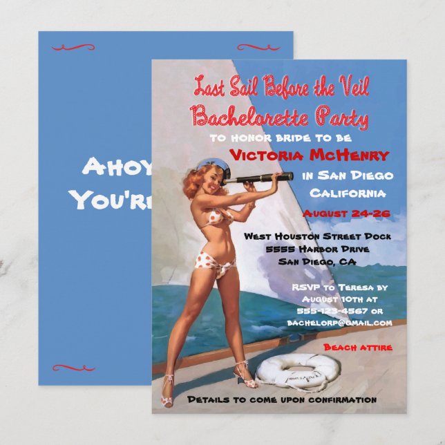 Invitaciones a la reunión de fin de semana de Bach (Anverso / Reverso)