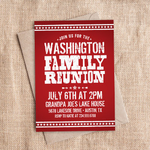 Invitaciones a la Reunión de la Familia Roja Rusa