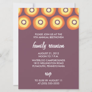 Invitaciones a la Reunión de la Familia Suns Moder