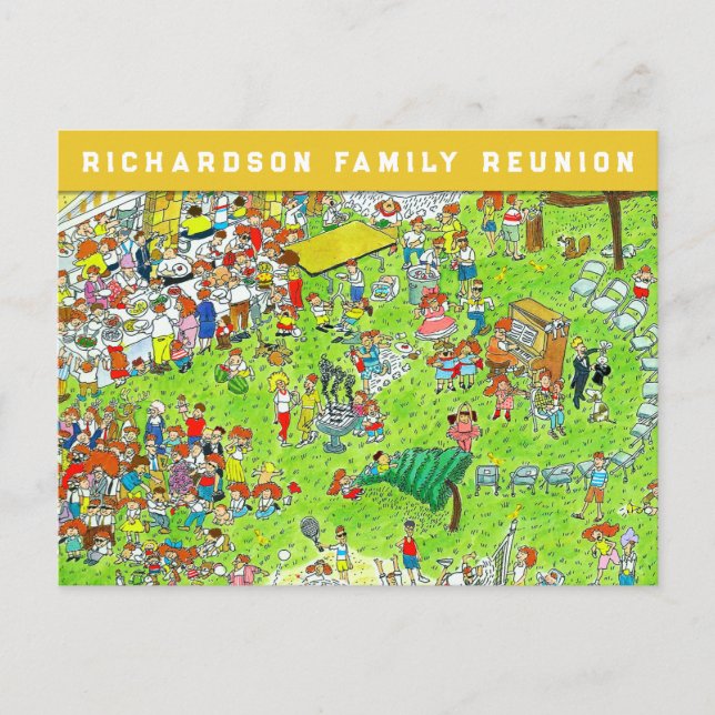 Invitaciones a la Reunión Familiar (Anverso)