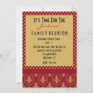 Invitaciones a la Reunión Familiar