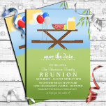 Invitaciones a la Reunión Familiar Picnic de Veran<br><div class="desc">Picnic de verano fresco y brilloso - ¡salve la cita de las invitaciones de la reunión familiar! Si necesitas ayuda para personalizar esta invitación,  por favor,  puedes ponerte en contacto conmigo en carlarolfe@gmail.com y estaré encantado de ayudarte con el producto.</div>