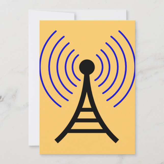 Invitaciones a la torre de radio (Anverso)