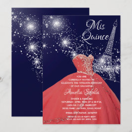 Invitaciones a la Torre Eiffel de la Ciudad de Qui