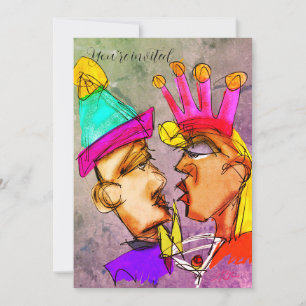 Invitaciones a la víspera de Año Nuevo