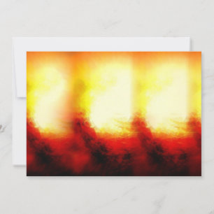 Invitaciones a las llamas abstractas