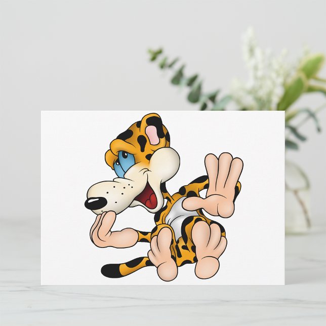 Invitaciones a leopardo de risa (Subido por el creador)