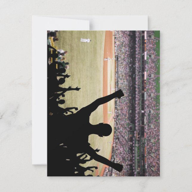 Invitaciones a los aficionados al béisbol (Anverso)