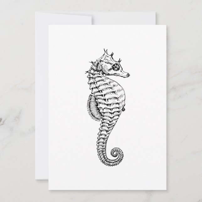 Invitaciones a los Caballos de Mar (Anverso)
