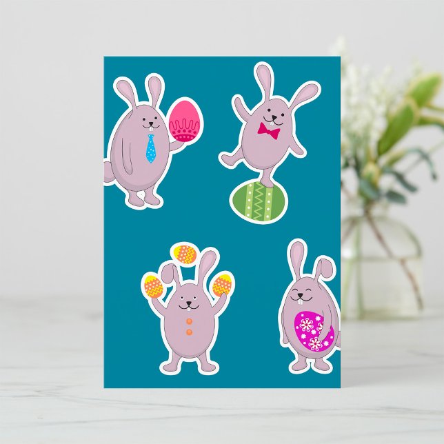 Invitaciones a los Conejos de Pascua (Subido por el creador)
