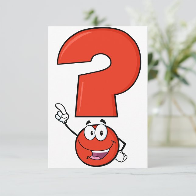 Invitaciones a los marcadores de preguntas rojas (Subido por el creador)