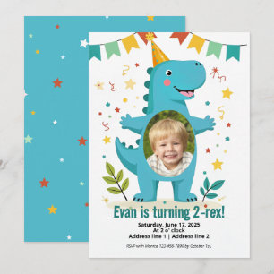 Invitaciones a los niños para el cumpleaños de Din