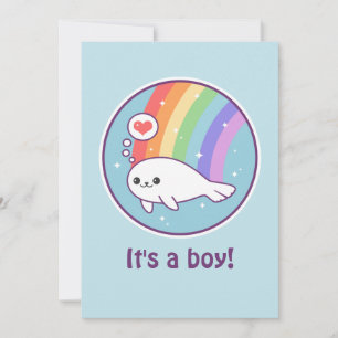 Invitaciones a los niños para la ducha con foco ce