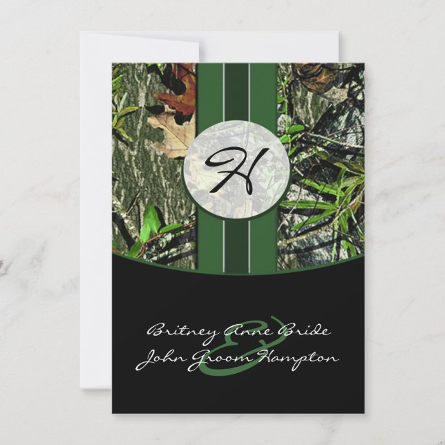 Invitaciones a matrimonio de Camo (Anverso)