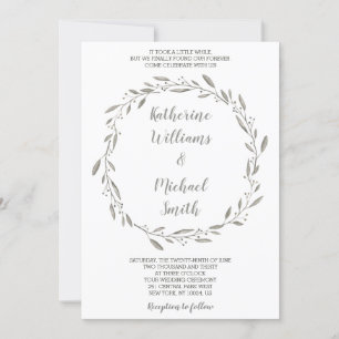 Invitaciones a matrimonio por segunda vez