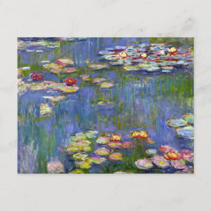 Invitaciones a Monet Water Lilies 1916