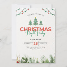 Invitaciones a navidades