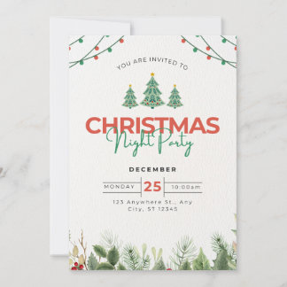 Invitaciones a navidades