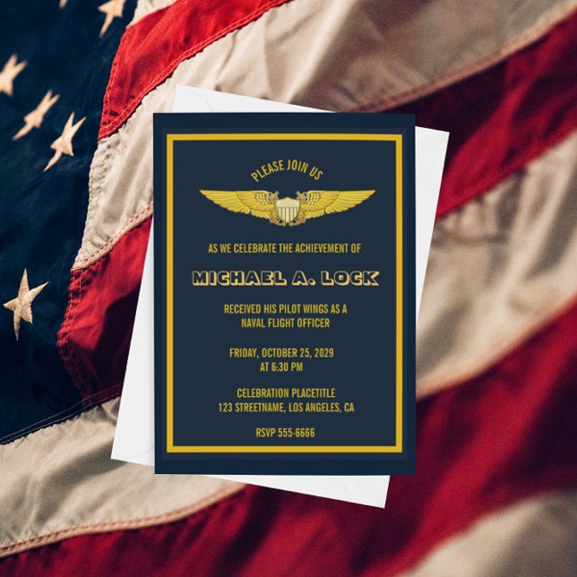 Invitaciones a oficiales de vuelo naval de la NFO (Subido por el creador)