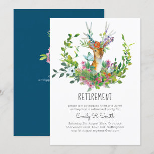Invitaciones a partido de mujeres de Woodland Deer